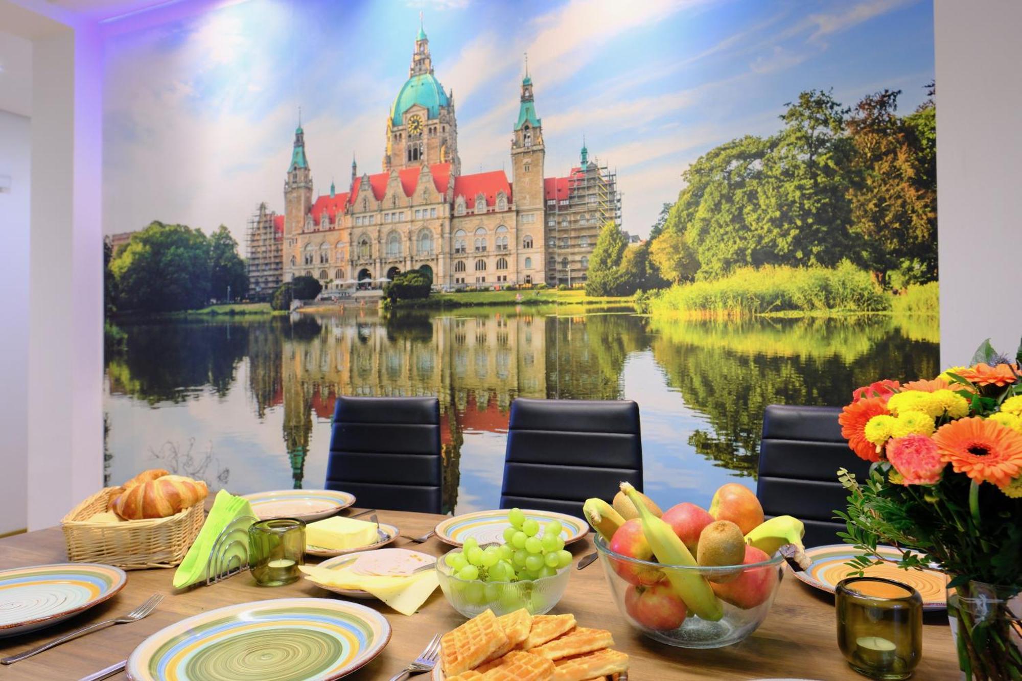 Happybnb - Stilvolles, Naturgelegenes Apartment Mit Blick Auf Den Mittellandkanal Und Die Wasserstadt Hannover - Kamin, Parken Und Spielplatz Exterior foto
